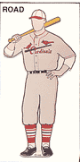 Cardinals 1934 Road Uniform